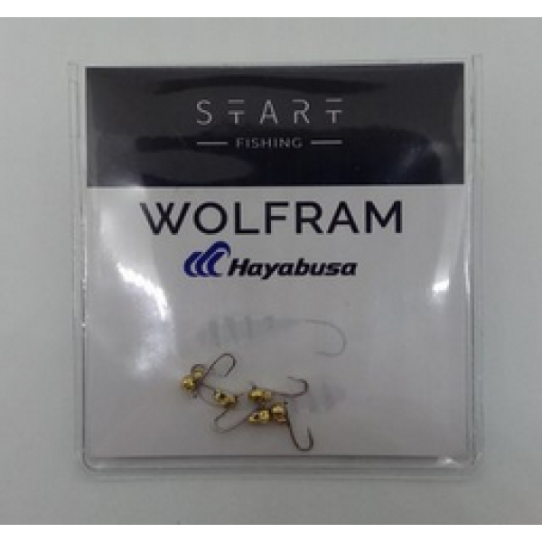 Мормишка вольфр. Start Fishing Неваляшка гач.№ 16 Gold 4 мм 0,9 г 041-040-1