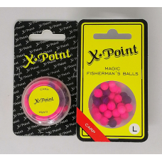 Плаваюча насадка X-Point Короп рожевий та фіолетовий 7-8мм L