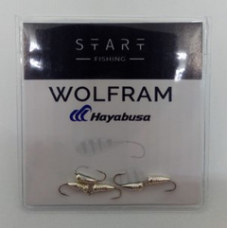 Мормишка вольфр. Start Fishing Банан із насічками гач.№20 Silver 2 мм 0,2 г 024-020-1