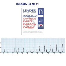 Гачок Leader Iseama-X  BN  № 11 (7 hooks)