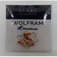 Мормишка вольфр. Start Fishing Мураха з отвором гач.№ 16 Cu 4 мм 0,8 г 031-040-1