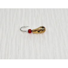 Мормишка вольфр. Start Fishing Клюшка гач.№ 18 Gold 2,5 мм 0,2 г 006-025-1