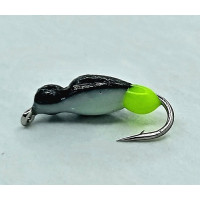 Мормишка вольфр. Start Fishing Німфа гач.№ 16 Black світлонакопичувач 3 мм 0,4 г 044-030-08-1