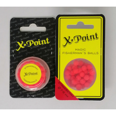 Плаваюча насадка X-Point Полуниця червона 7-8мм L