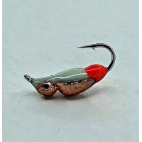 Мормишка вольфр. Start Fishing Німфа гач.№ 16 Cu світлонакопичувач 3 мм 0,6 г 044-030-08-1