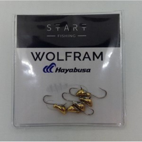 Мормишка вольфр. Start Fishing Бабка гач.№16 Gold 4 мм 0,5 г 037-040-1