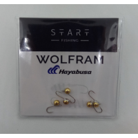 Мормишка вольфр. Start Fishing Куля з вушком гач.№18 Gold 3 мм 0,3 г 001-030-1