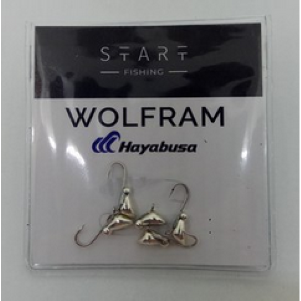 Мормишка вольфр. Start Fishing Бабка гач.№16 Silver 4 мм 0,5 г 037-040-1