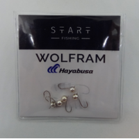 Мормишка вольфр. Start Fishing Куля з вушком гач.№18 Silver 3 мм 0,3 г 001-030-1
