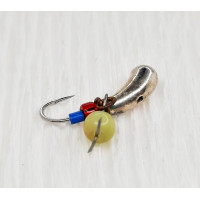 Мормишка вольфр. Start Fishing Уралка гач.№16 Silver CAT eye 3 мм 0,6 г 007-030-1