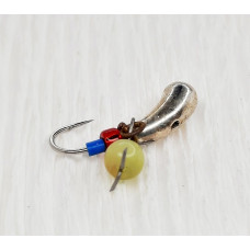 Мормишка вольфр. Start Fishing Уралка гач.№16 Silver CAT eye 3 мм 0,6 г 007-030-1