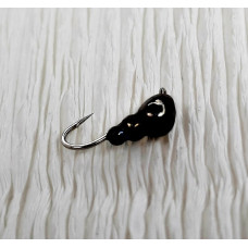 Мормишка вольфр. Start Fishing Мураха з вушком гач.№ 18 Black 3 мм 0,3 г 003-030-1