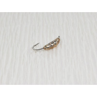 Мормишка вольфр. Start Fishing Личинка гач.№ 10 Silver 10 мм 1 г 011-050-1