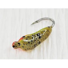 Мормишка вольфр. Start Fishing Банан із насічками гач.№16 фарбування 3 мм 0,4 г 024-030-2