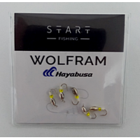 Мормишка вольфр. Start Fishing Оливка гач.№ 18 Silver  4,0* 2 мм 0,1 г 036-024-1
