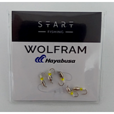Мормишка вольфр. Start Fishing Оливка гач.№ 18 Silver  4,0* 2 мм 0,1 г 036-024-1