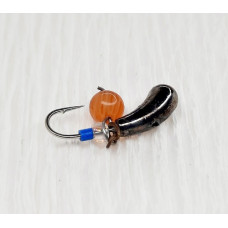 Мормишка вольфр. Start Fishing Уралка гач.№16 Black CAT eye 3 мм 0,6 г 007-030-1