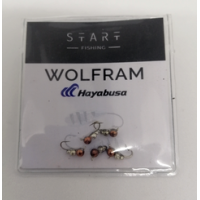 Мормишка вольфр. Start Fishing Суперличинка гач.№20 Cu+Silver 2,5 мм 0,3 г 039-025-1