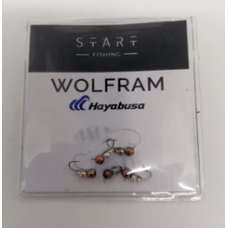 Мормишка вольфр. Start Fishing Суперличинка гач.№20 Cu+Silver 2,5 мм 0,3 г 039-025-1