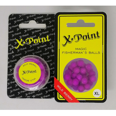 Плаваюча насадка X-Point Лісова ягода бузковий 8-10мм XL