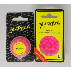 Плаваюча насадка X-Point Малина рожевий 7-8мм L