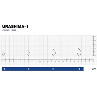 Гачок eXciter model  Urashima - 1    № 4  (10 hooks)