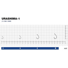 Гачок eXciter model  Urashima - 1    № 4  (10 hooks)