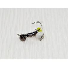 Мормишка вольфр. Start Fishing Пуголовок-личинка гач.№18 Black 2.5* CAT eye 10 мм 0,4 г 049-021-1
