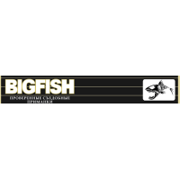 Силікон їстівний Big fish Crazy Wag  4" col. Темное пиво 5шт/уп