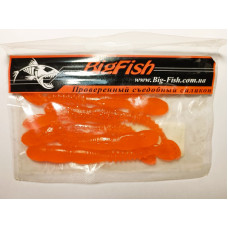Силікон їстівний Big fish ROCKVIB 3,8" col. Малина 5шт/уп