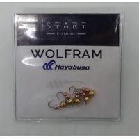 Мормишка вольфр. Start Fishing Суперличинка гач.№18 Gold+Cu 3 мм 0,4 г 039-030-1