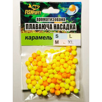 Плаваюча насадка Технопуф Fishpuffy Карамель  М