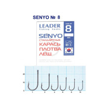 Гачок Leader Senyo  BN  №  8 (9 hooks)