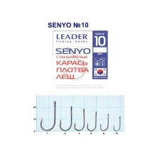 Гачок Leader Senyo  BN  № 10 (9 hooks)