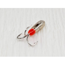 Мормишка вольфр. Start Fishing Чортик із насічкою гач.№16 Silver 2,9 мм 0,7 г 090-029-1