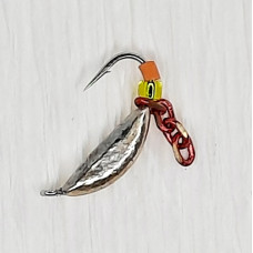 Мормишка вольфр. Start Fishing Супер Банан гач.№ 16 Silver ланцюжок 2 мм 0,2 г 010-020-1