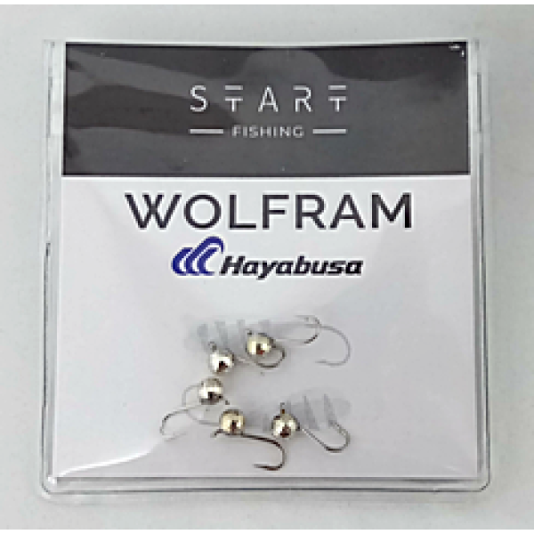 Мормишка вольфр. Start Fishing Гр. Кулька з вушком гач.№ 18 Silver 3 мм 0,2 г 004-030-1
