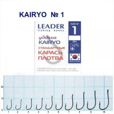 Гачок Leader Kairyo  BN  №  1 (9 hooks)