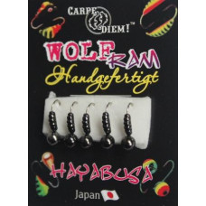 Мормишка вольфр. Start Fishing Пуголовок-личинка гач.№14 Black 4.0* 20 мм 0,8 г 049-041-1