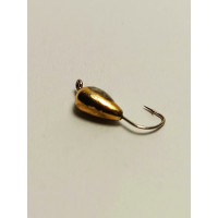 Мормишка вольфр. Start Fishing Банан гач.№18 Gold 2,5 мм 0,3 г 009-025-1