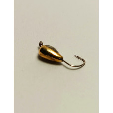 Мормишка вольфр. Start Fishing Банан гач.№18 Gold 2,5 мм 0,3 г 009-025-1
