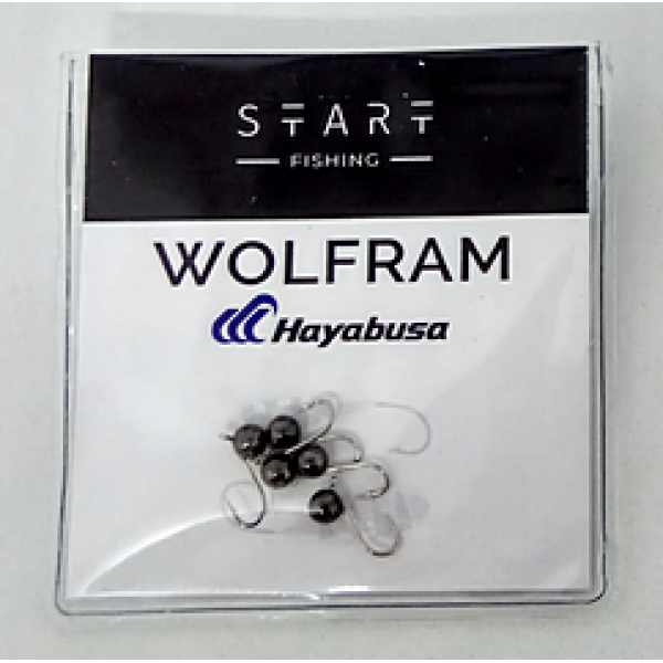Мормишка вольфр. Start Fishing Гр. Кулька з вушком гач.№ 18 Black 3 мм 0,2 г 004-030-1