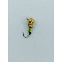 Мормишка вольфр. Start Fishing Неваляшка гач.№ 20 Gold 2 мм 0,1 г 041-020-1