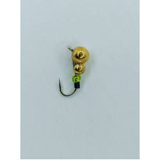 Мормишка вольфр. Start Fishing Неваляшка гач.№ 20 Gold 2 мм 0,1 г 041-020-1
