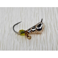 Мормишка вольфр. Start Fishing Мураха з вушком гач.№ 14 Silver ланцюжок 4 мм 0,8 г 003-040-1