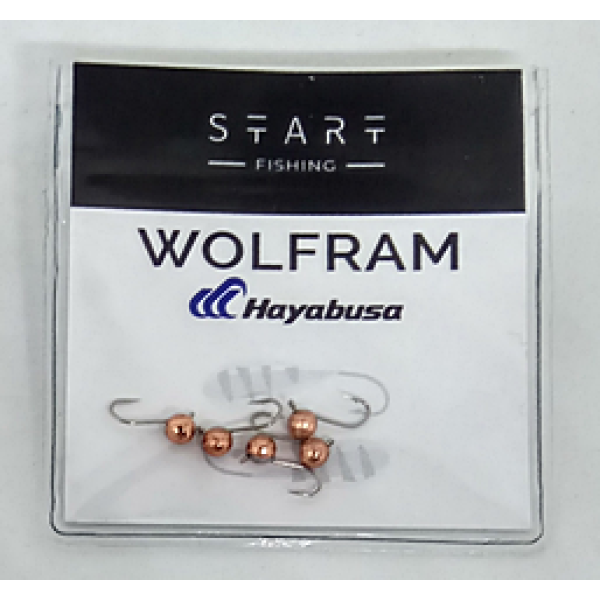 Мормишка вольфр. Start Fishing Гр. Кулька з вушком гач.№ 18 Cu 3 мм 0,2 г 004-030-1