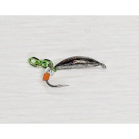 Мормишка вольфр. Start Fishing Супер Банан гач.№ 16 Black ланцюжок 2 мм 0,2 г 010-020-1