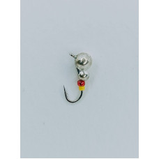 Мормишка вольфр. Start Fishing Неваляшка гач.№ 20 Silver 2 мм 0,1 г 041-020-1