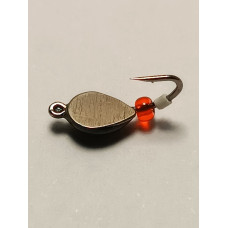 Мормишка ISBJORNEN "BUG" # 2 wt: 0,3 g hook: OWNER срібло