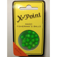 Плаваюча насадка X-Point Кріп яскраво-зелений 8-10 мм XL